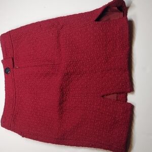 Banana Republic Merlot Wool Skirt Size 4